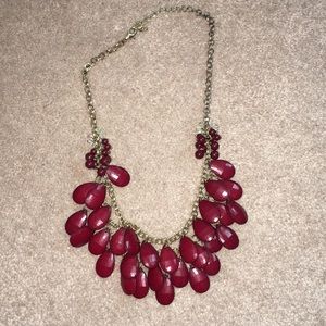 Garnet necklace